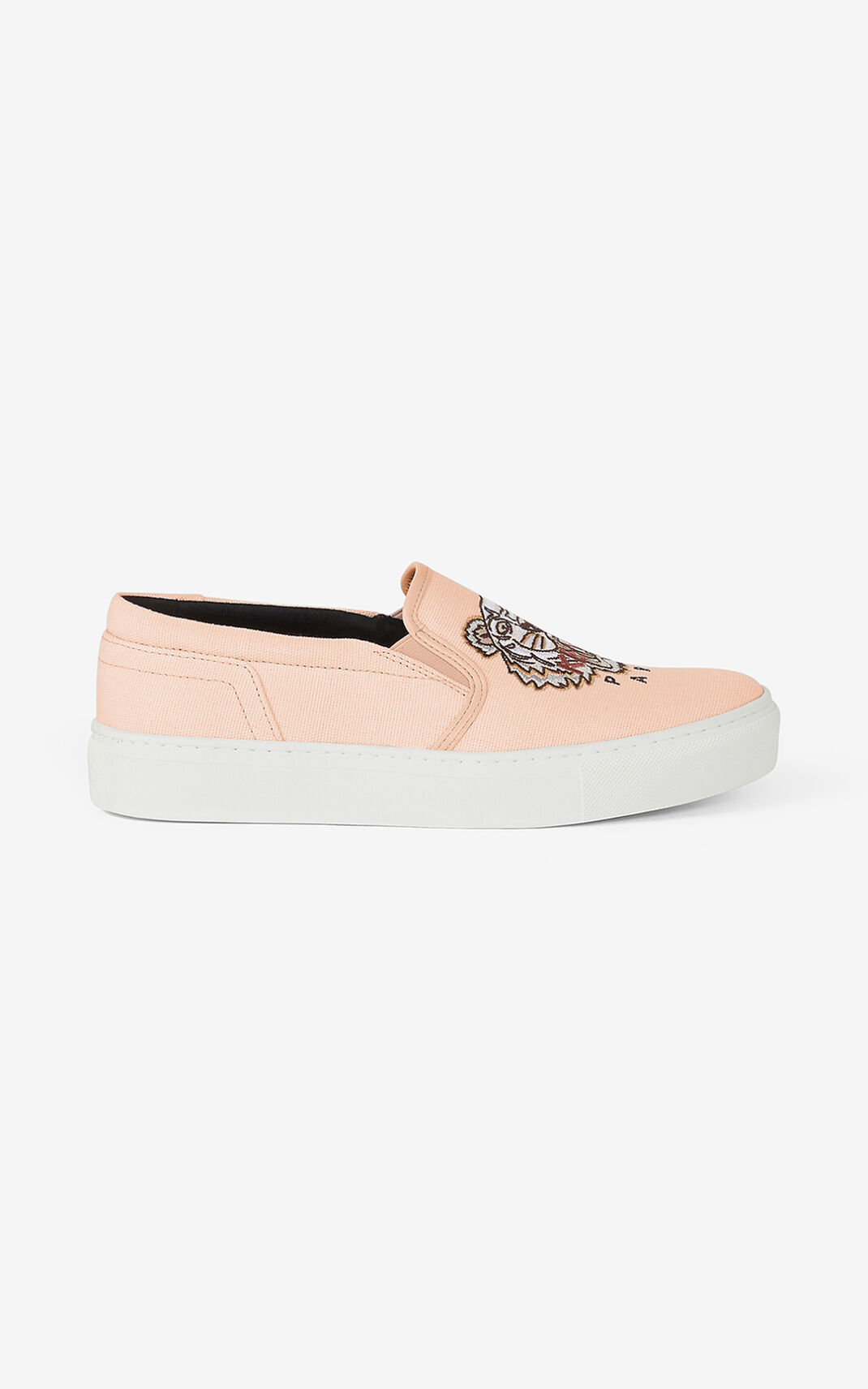 Kenzo K Skate Tiger slip on Tornacipő Női Bézs | ID.569855